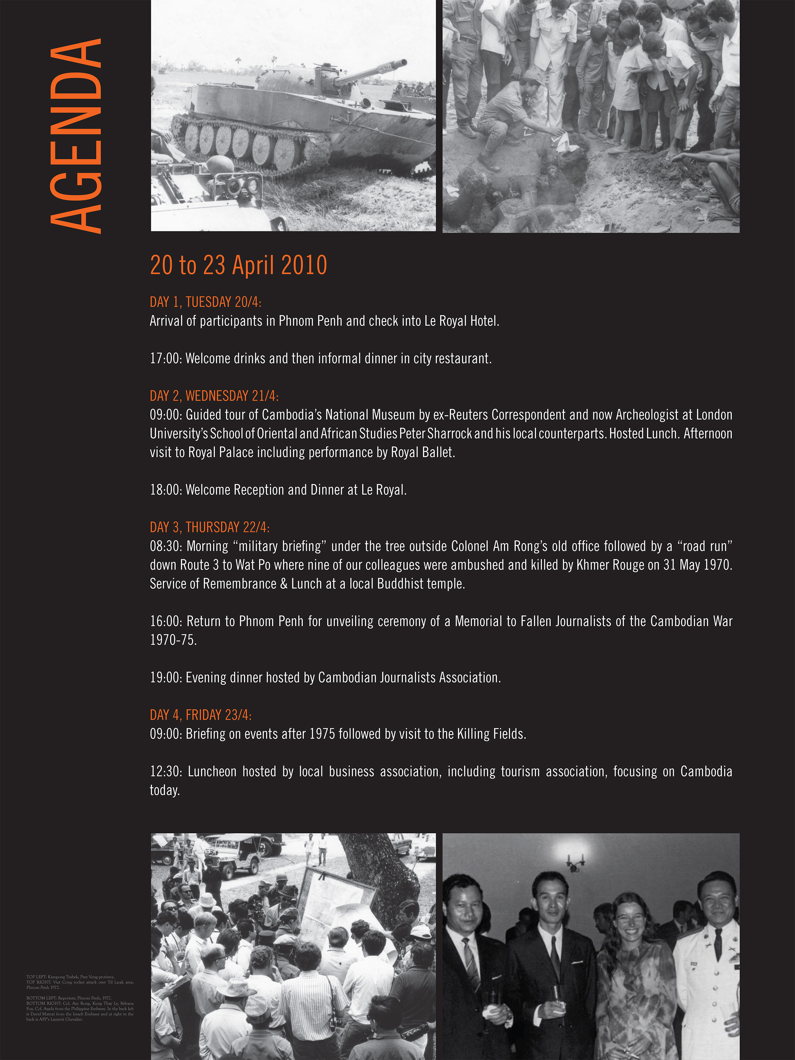 CAMBODIAN WAR: Agenda (2010)